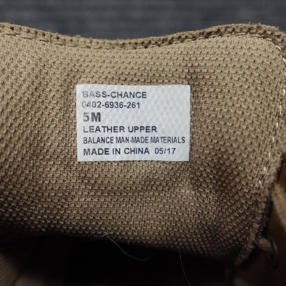 GH Bass & Co Boots Mens 5 M Brown Tan Chance Chukka Ankle Suede Leather - Picture 16 of 16